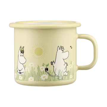 Mumin emaliowany kubek 250 ml - Meadow - Muurla