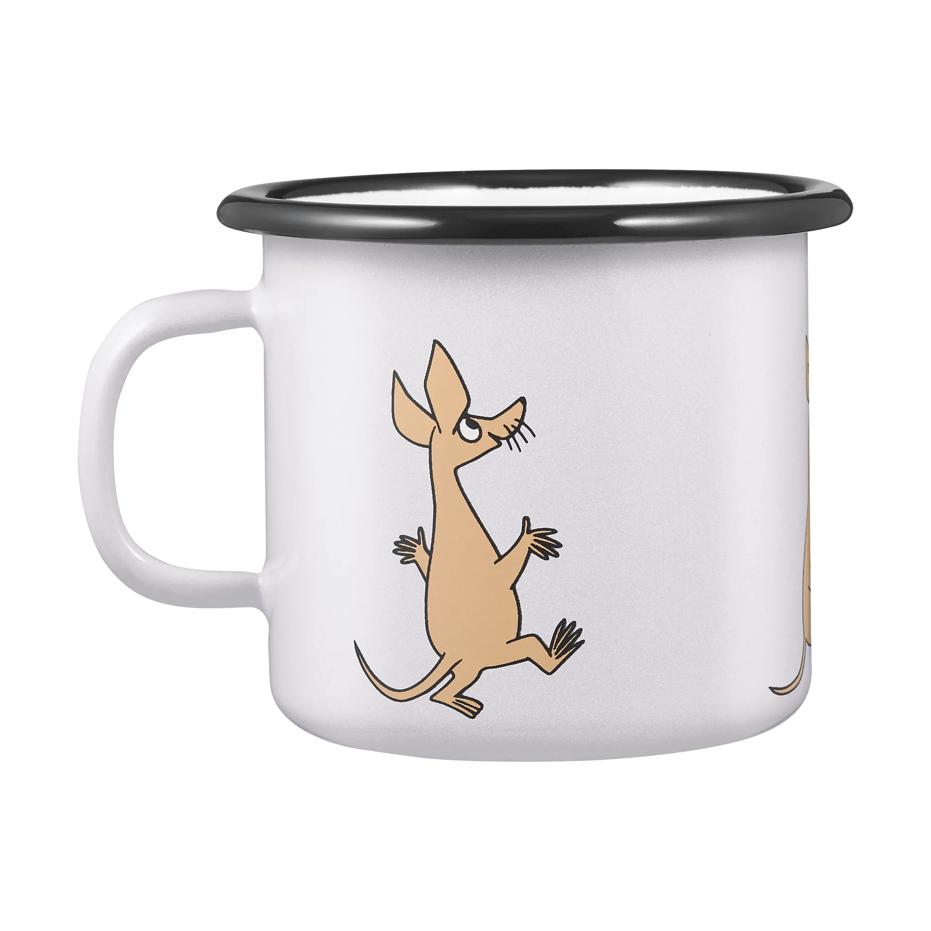 Mumin emaliowany kubek 250 ml, Retro Sniff Muurla