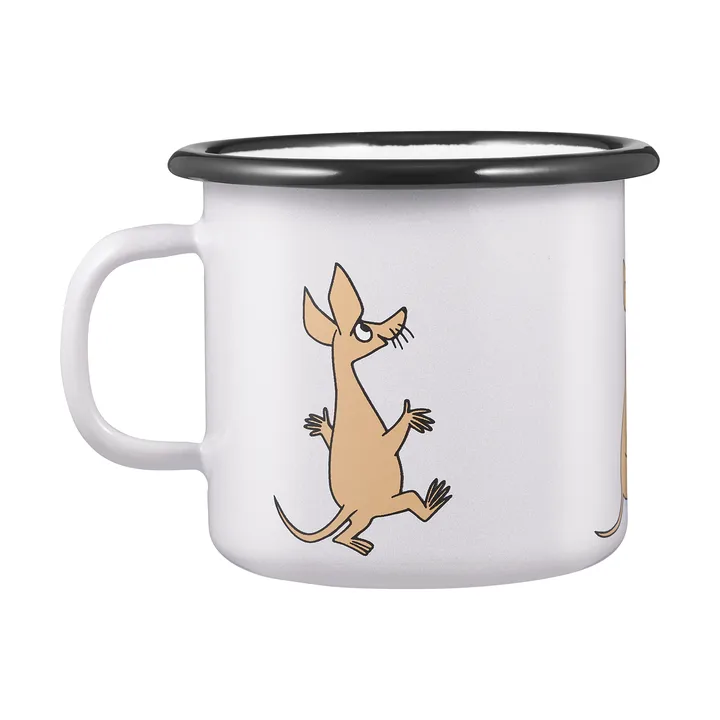 Mumin emaliowany kubek 250 ml - Retro Sniff - Muurla