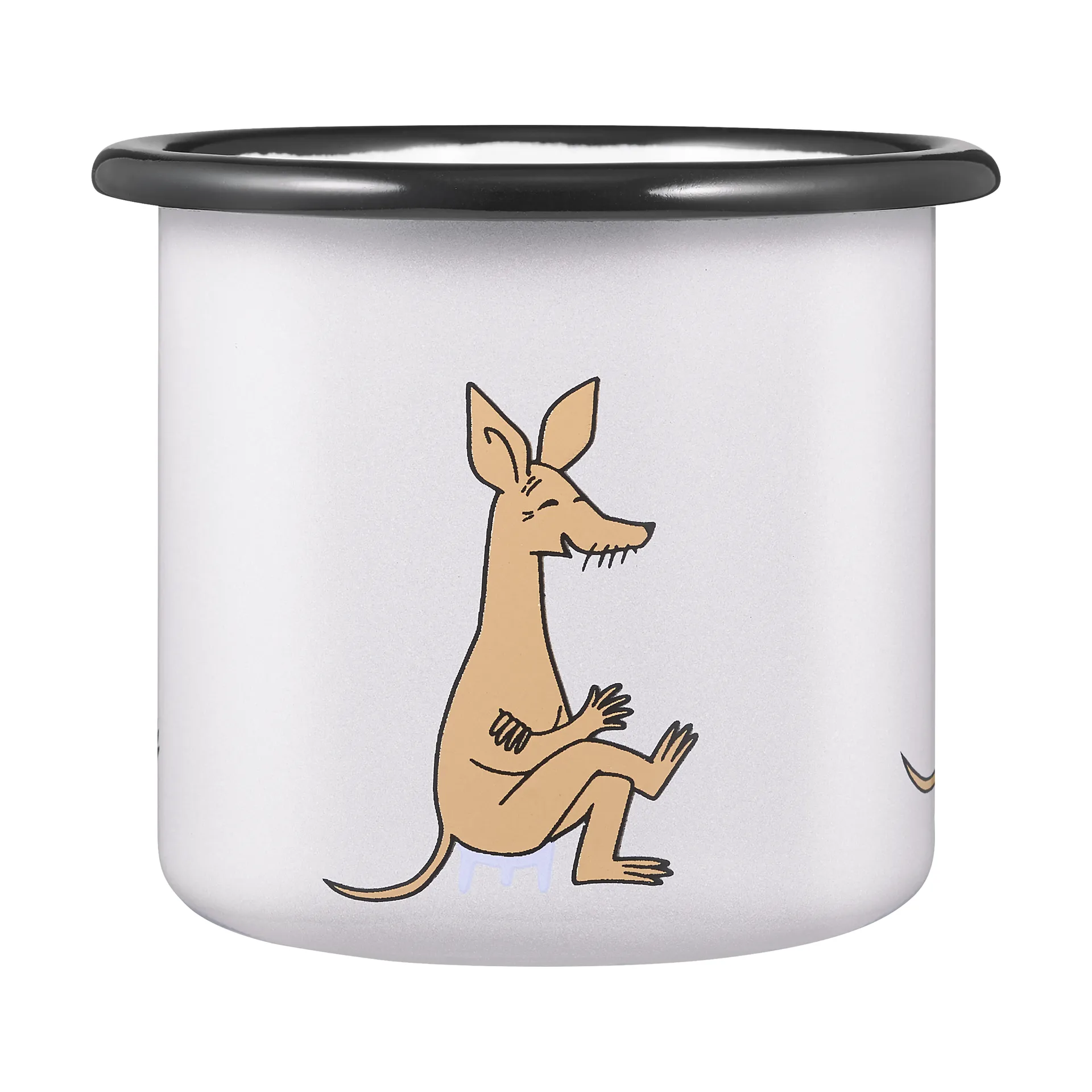Mumin emaliowany kubek 250 ml, Retro Sniff Muurla