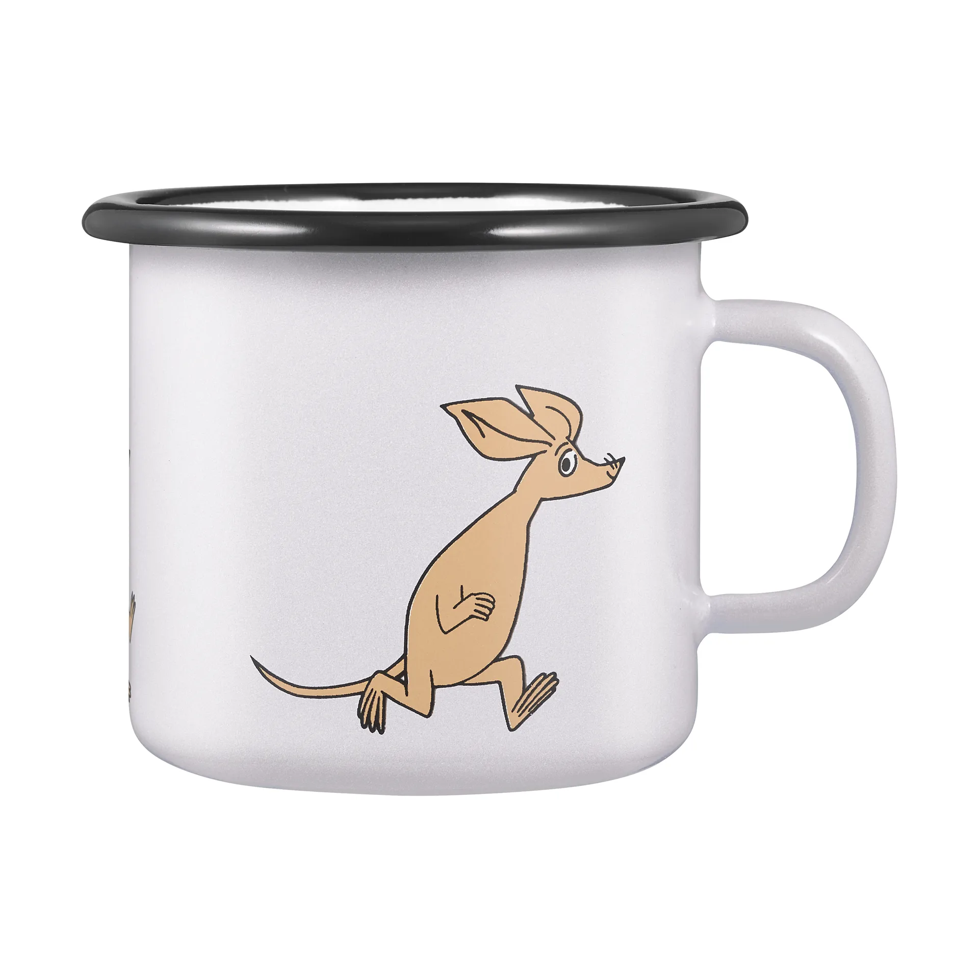 Mumin emaliowany kubek 250 ml, Retro Sniff Muurla