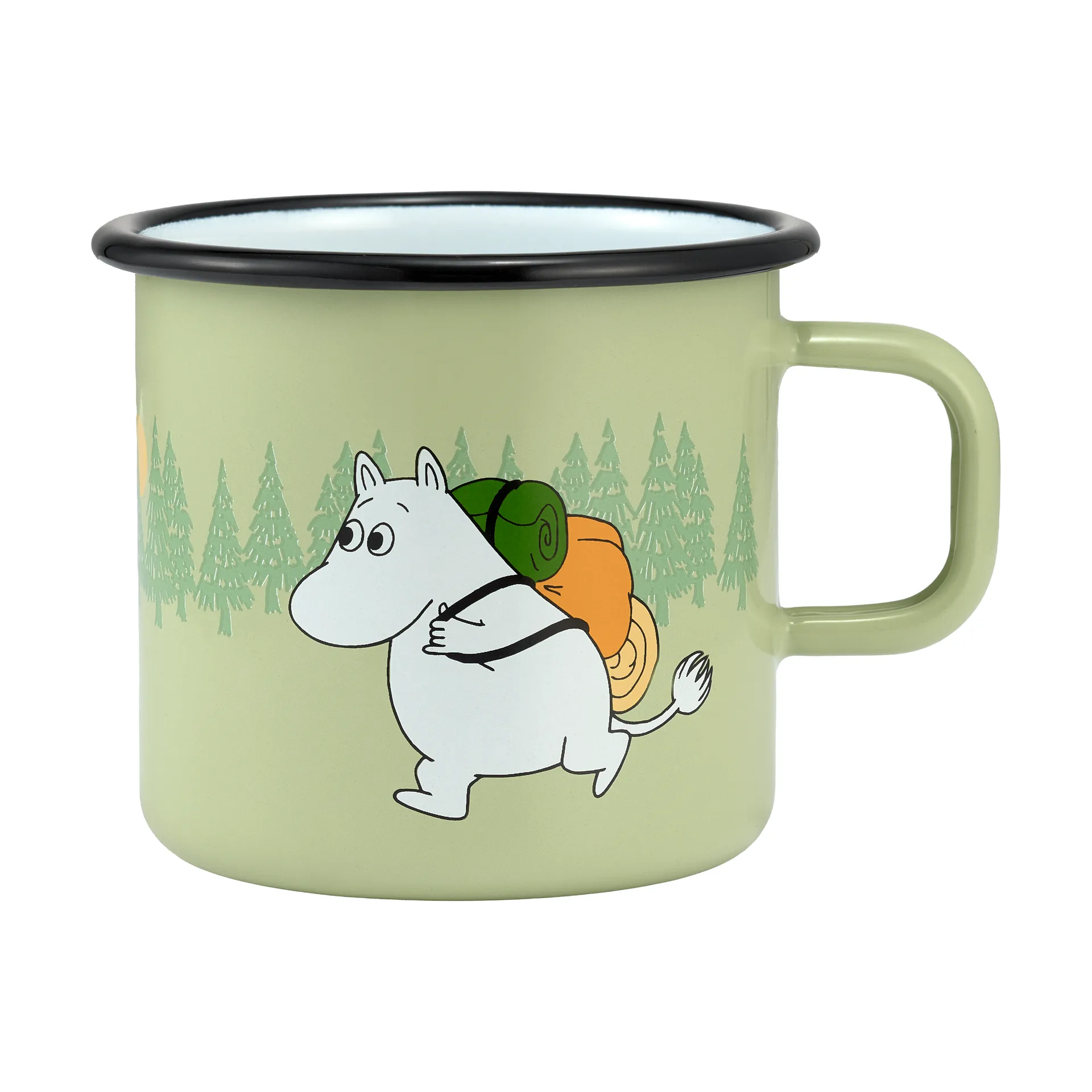 Mumin emaliowany kubek 550 ml, Campers Muurla