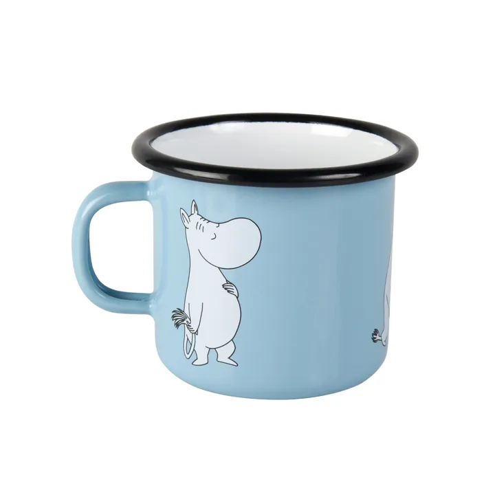 Mumin kubek emaliowany - 250 ml - Muurla