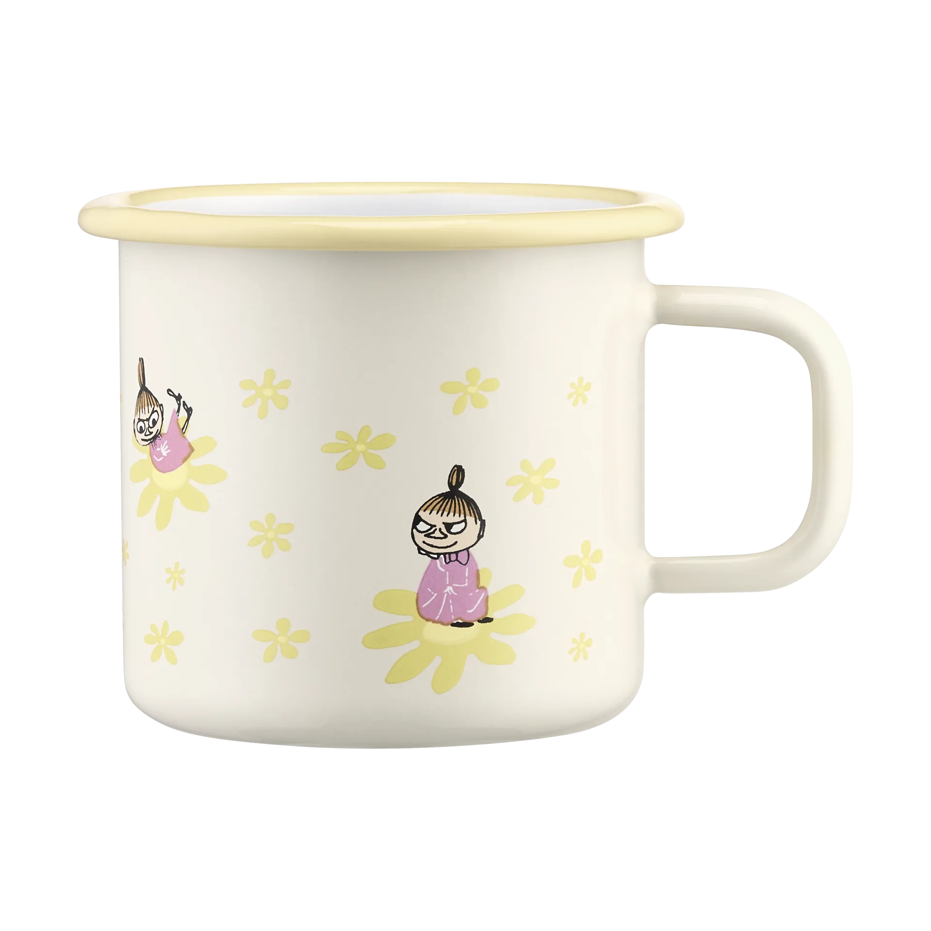 Mumin kubek emaliowany 370 ml, Flowers Muurla