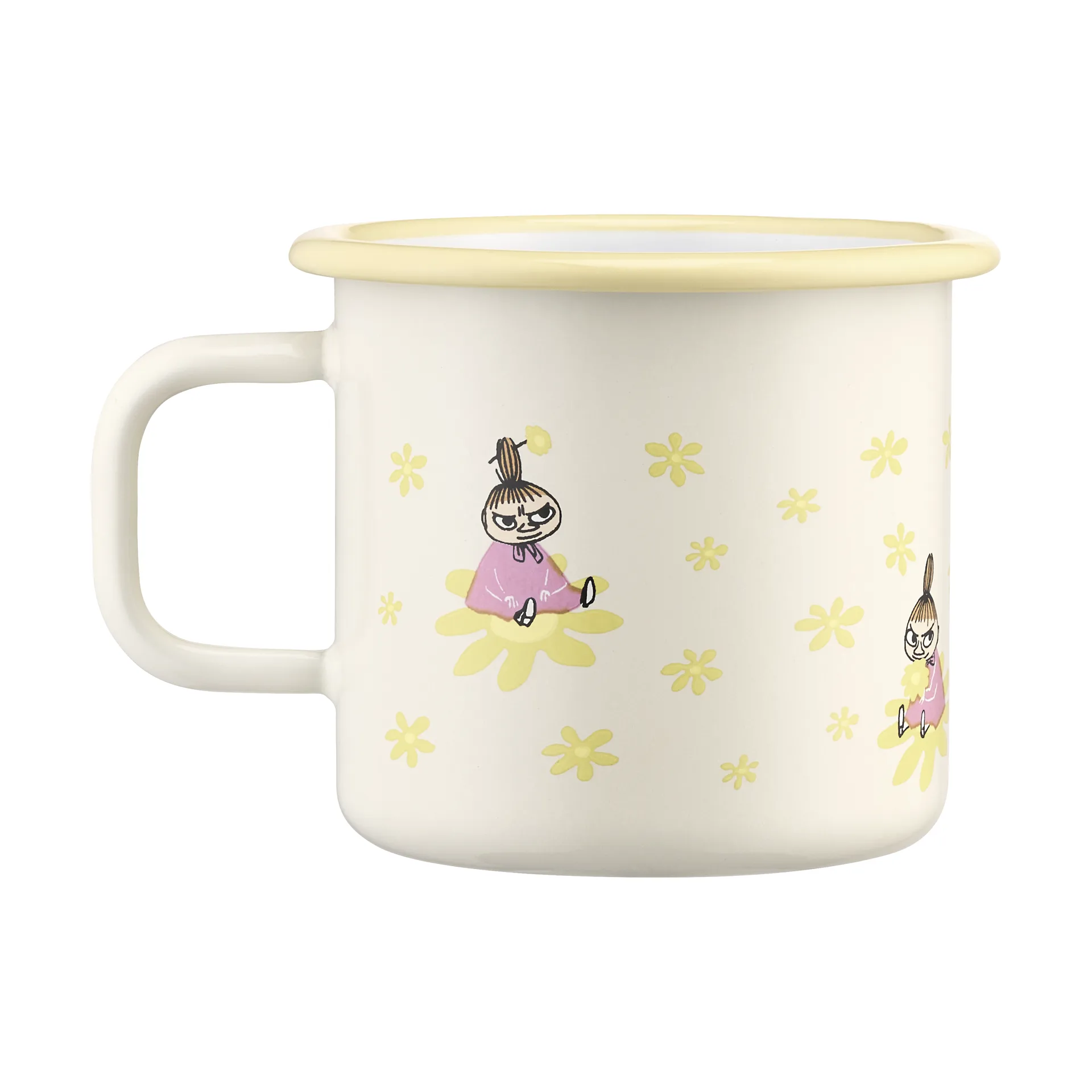 Mumin kubek emaliowany 370 ml, Flowers Muurla