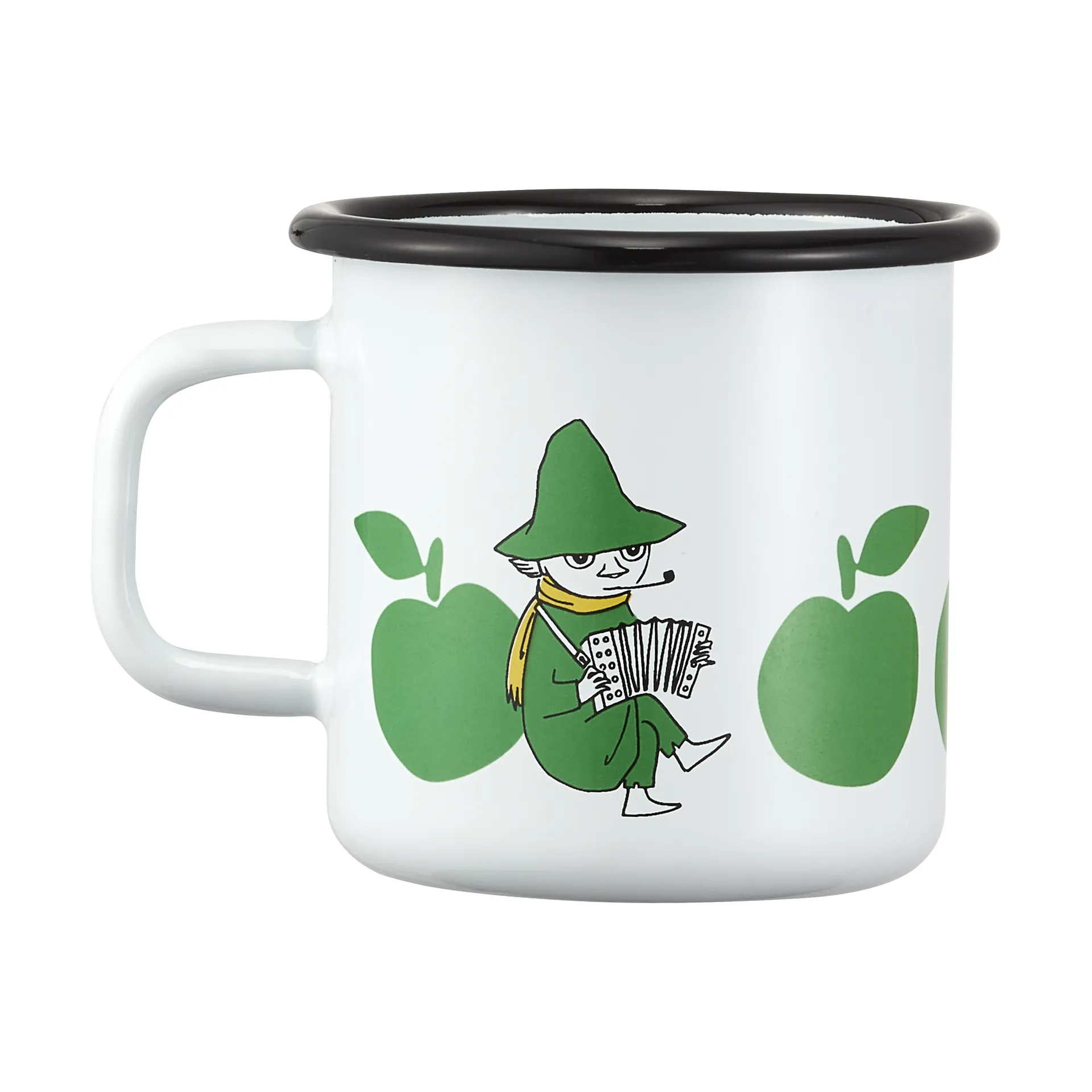Mumin kubek emaliowany 370 ml, Joyfull Apples Muurla