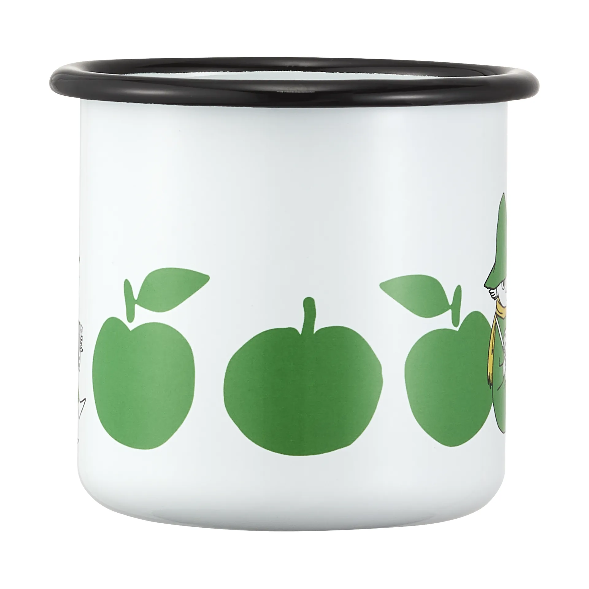 Mumin kubek emaliowany 370 ml, Joyfull Apples Muurla