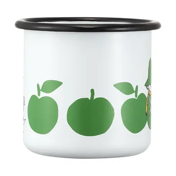 Mumin kubek emaliowany 370 ml - Joyfull Apples - Muurla