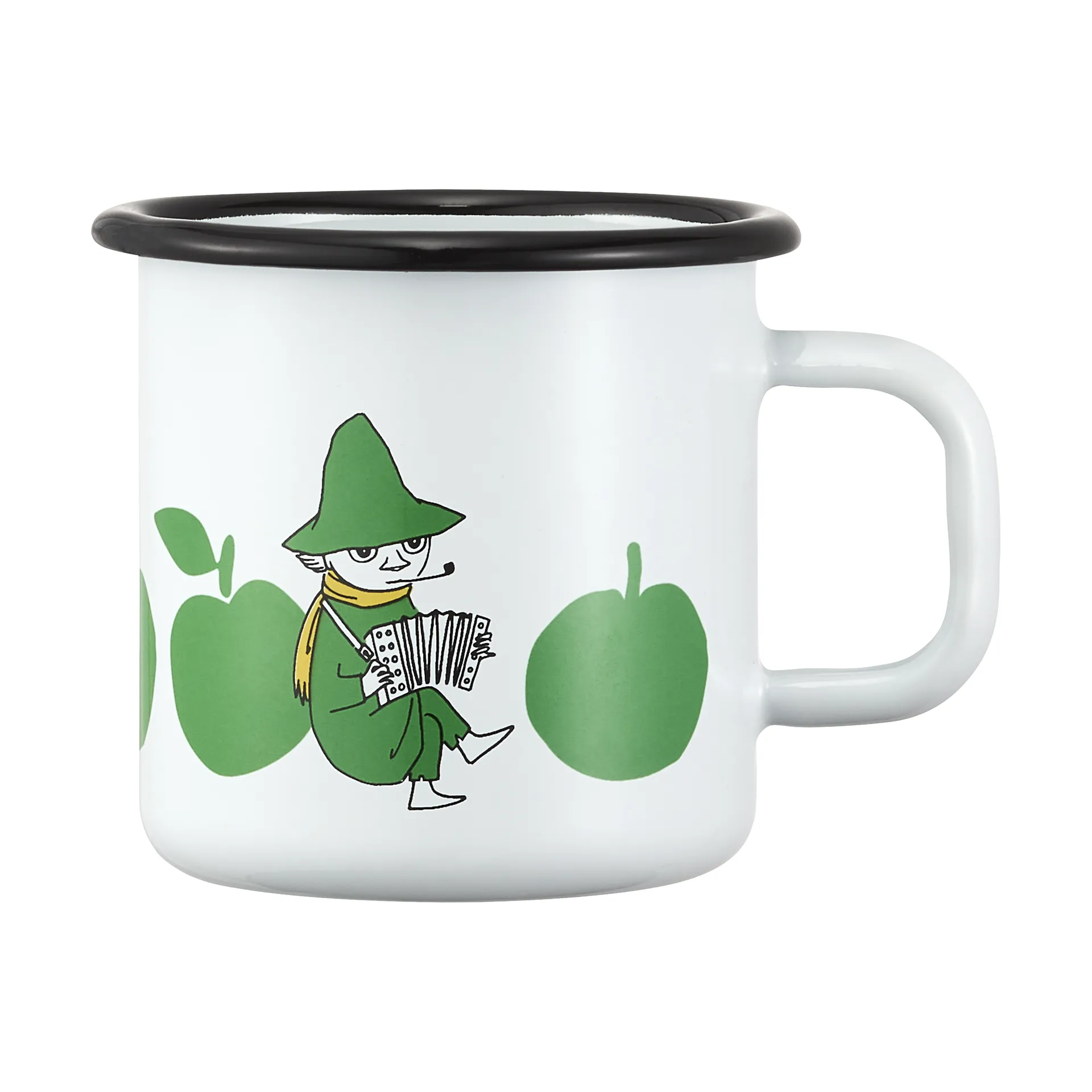 Mumin kubek emaliowany 370 ml, Joyfull Apples Muurla