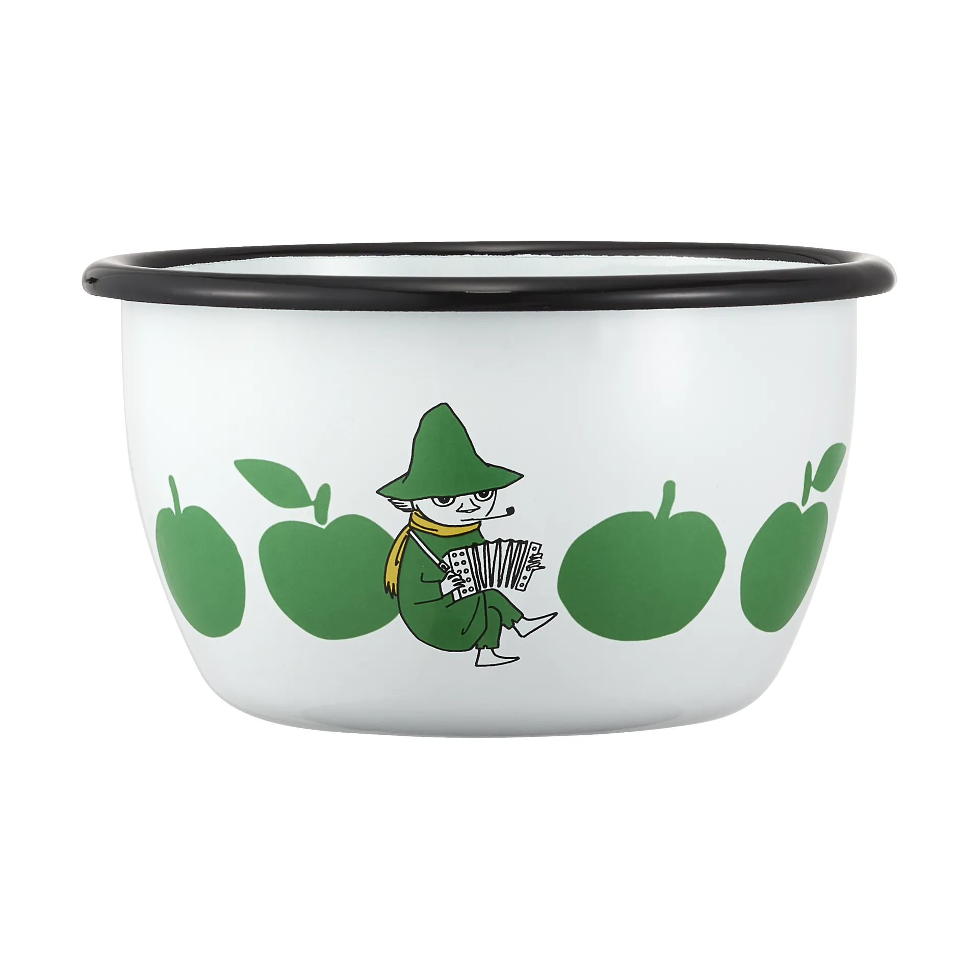 Mumin miska emaliowana 600 ml, Joyfull Apples Muurla