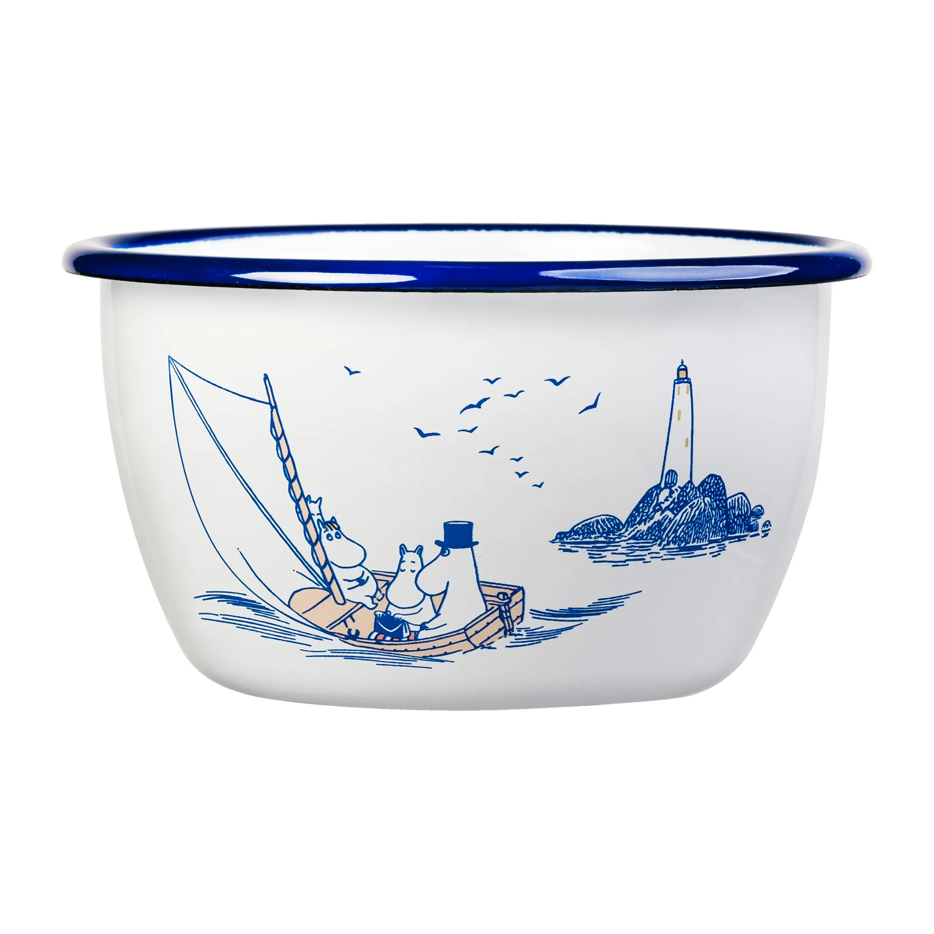 Mumin miska emaliowana 600 ml, Sailors Muurla