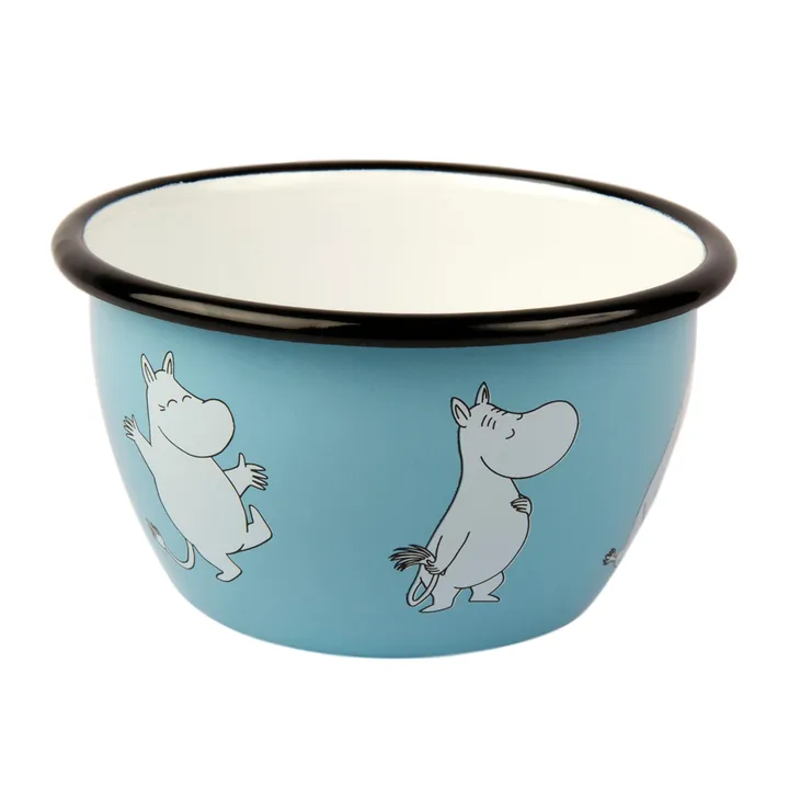 Mumin Retro emaliowana miska 600 ml - Muminki - Muurla