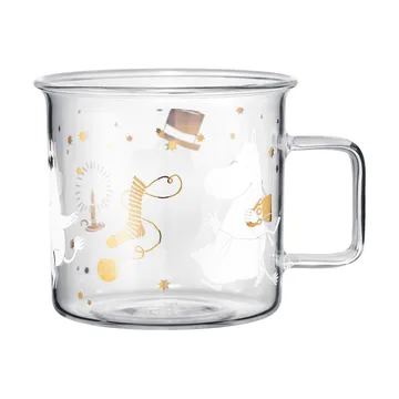 Mumin szklany kubek 350 ml - Sparkling stars - Muurla
