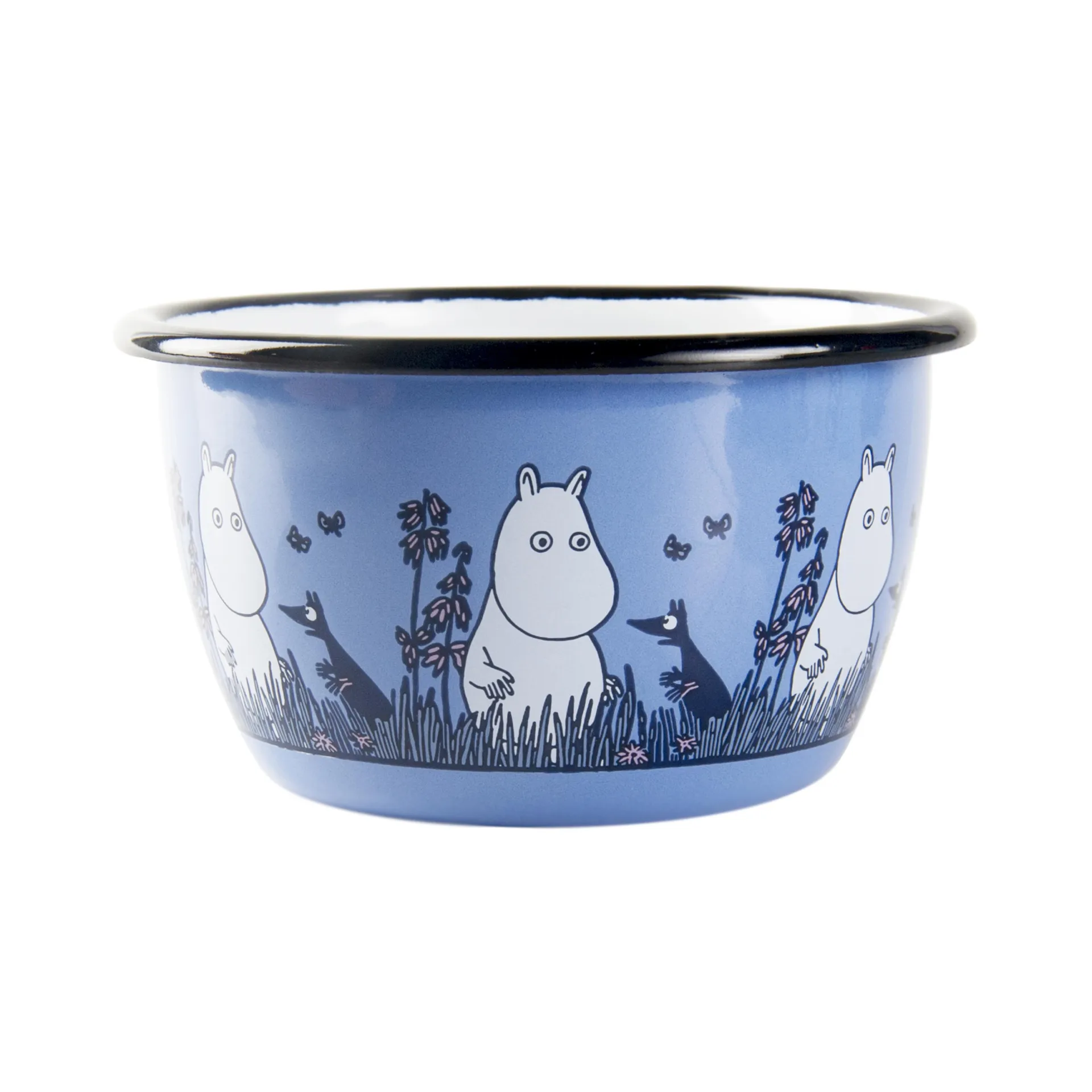 Mumin Vänner emaliowana miska 300 ml, Muminki Muurla