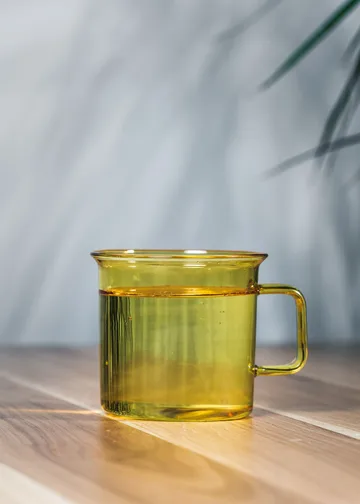 Muurla szklany kubek 350 ml - Yellow (żółty) - Muurla