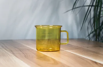 Muurla szklany kubek 350 ml - Yellow (żółty) - Muurla