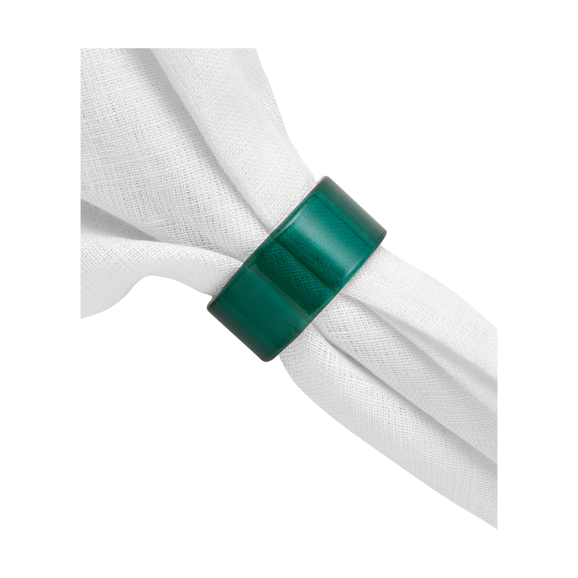 Pierścień na serwetkę Loop, 2-pak, Teal Muurla