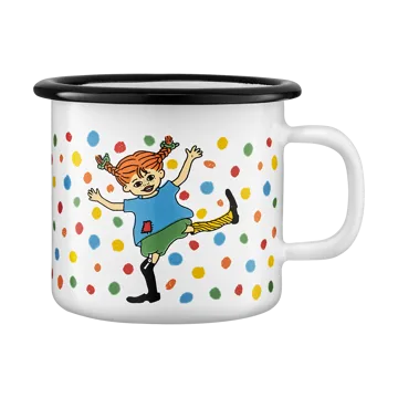 Pippi emaliowany kubek 250 ml - Hoppsansa - Muurla