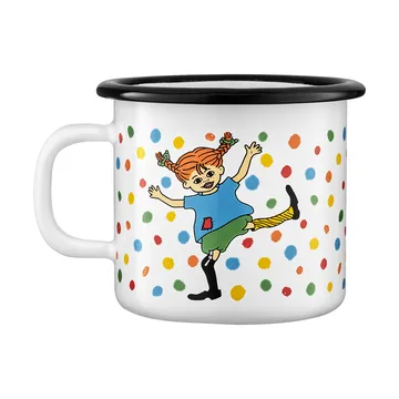 Pippi emaliowany kubek 250 ml - Hoppsansa - Muurla