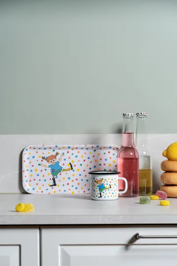 Pippi emaliowany kubek 250 ml - Hoppsansa - Muurla