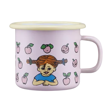 Pippi emaliowany kubek 250 ml - Owoce - Muurla