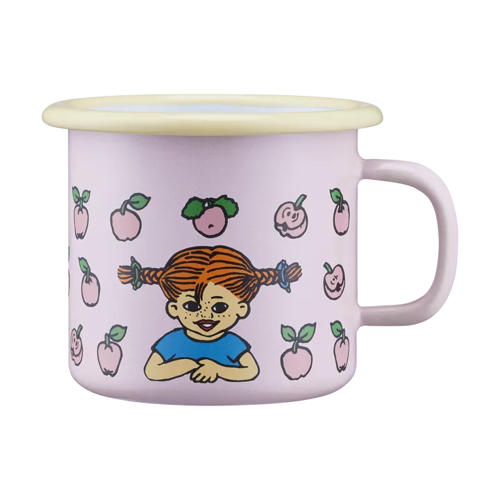 Pippi emaliowany kubek 250 ml - Owoce - Muurla