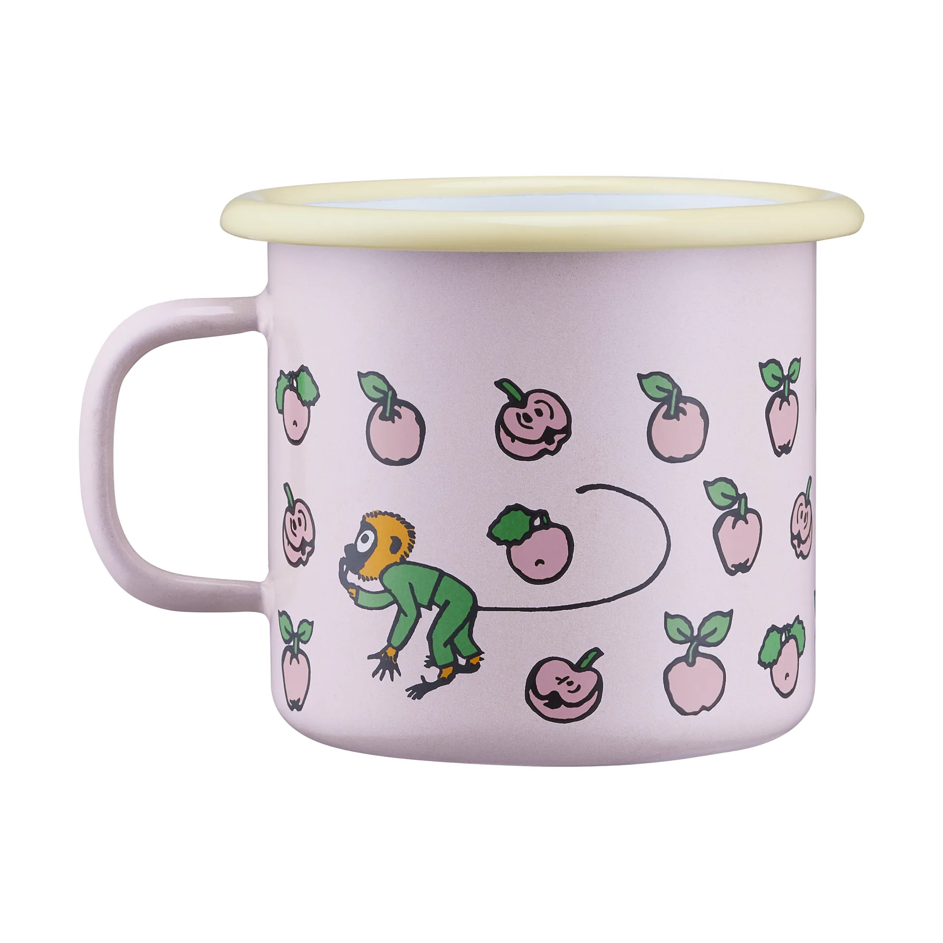 Pippi emaliowany kubek 250 ml, Owoce Muurla
