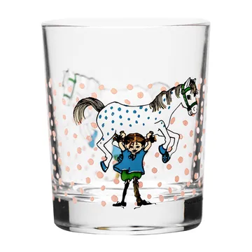 Pippi & Lilla Gubben szklanka 200 ml - Multi - Muurla