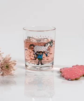Pippi & Lilla Gubben szklanka 200 ml - Multi - Muurla