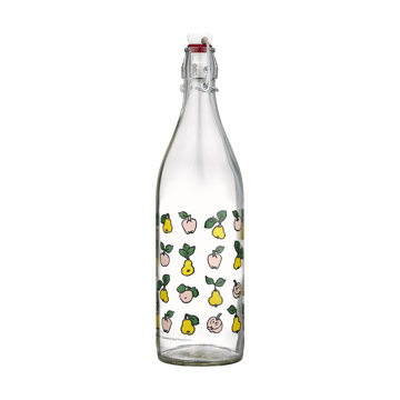 Pippi szklana butelka 1 L - Fruits - Muurla