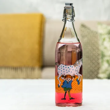 Pippi szklana butelka 1 L - Multi - Muurla