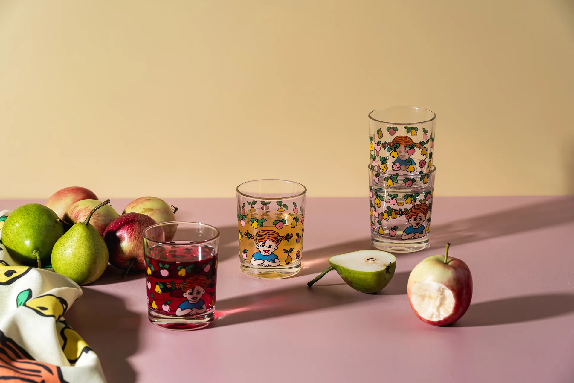 Pippi szklanka 200 ml, Owoce Muurla