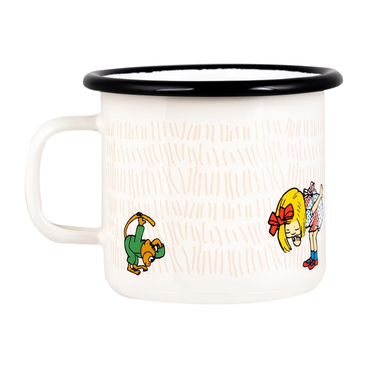 Pippi The Snirkle Hunt kubek emaliowany 25 cl, Multi Muurla