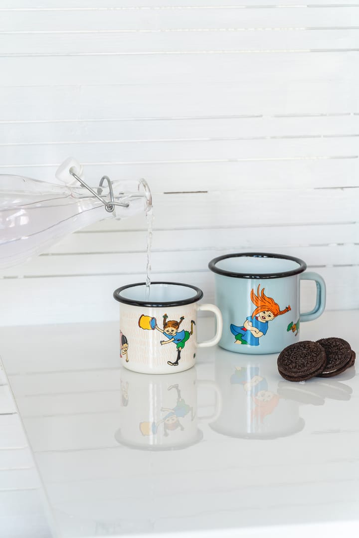 Pippi The Snirkle Hunt kubek emaliowany 25 cl, Multi Muurla