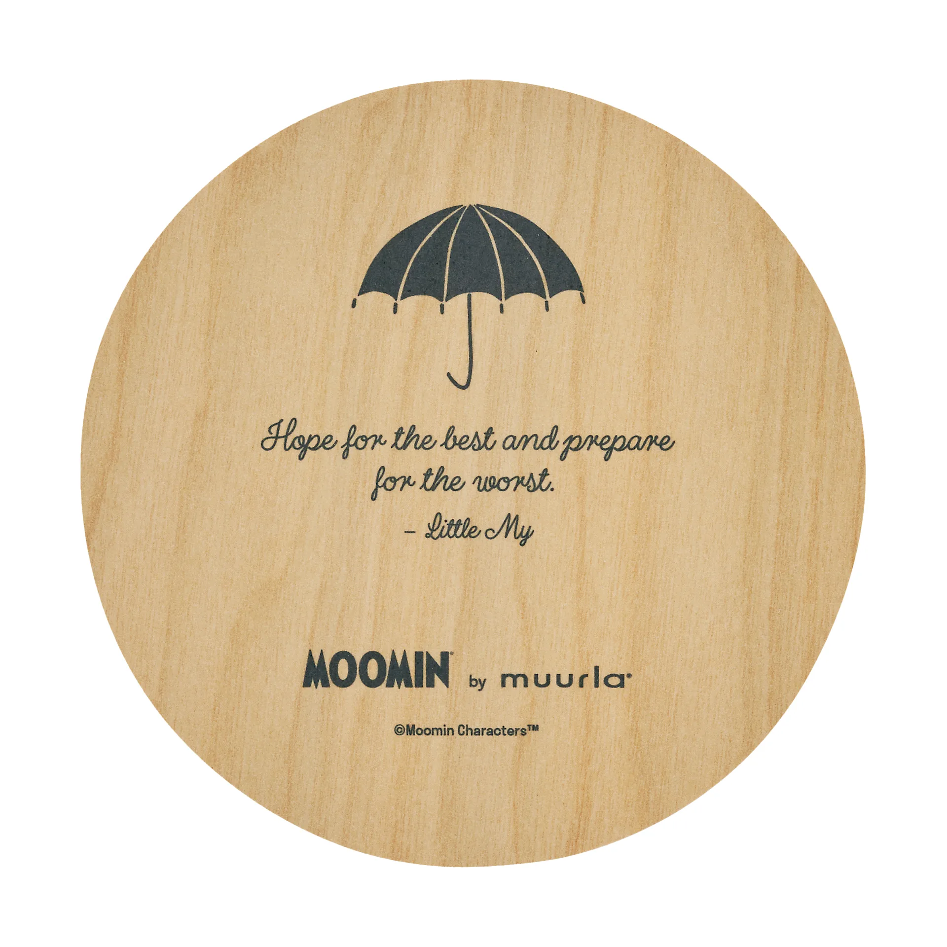 Podstawki pod szklanki Muminki Ø10 cm, Little My Muurla