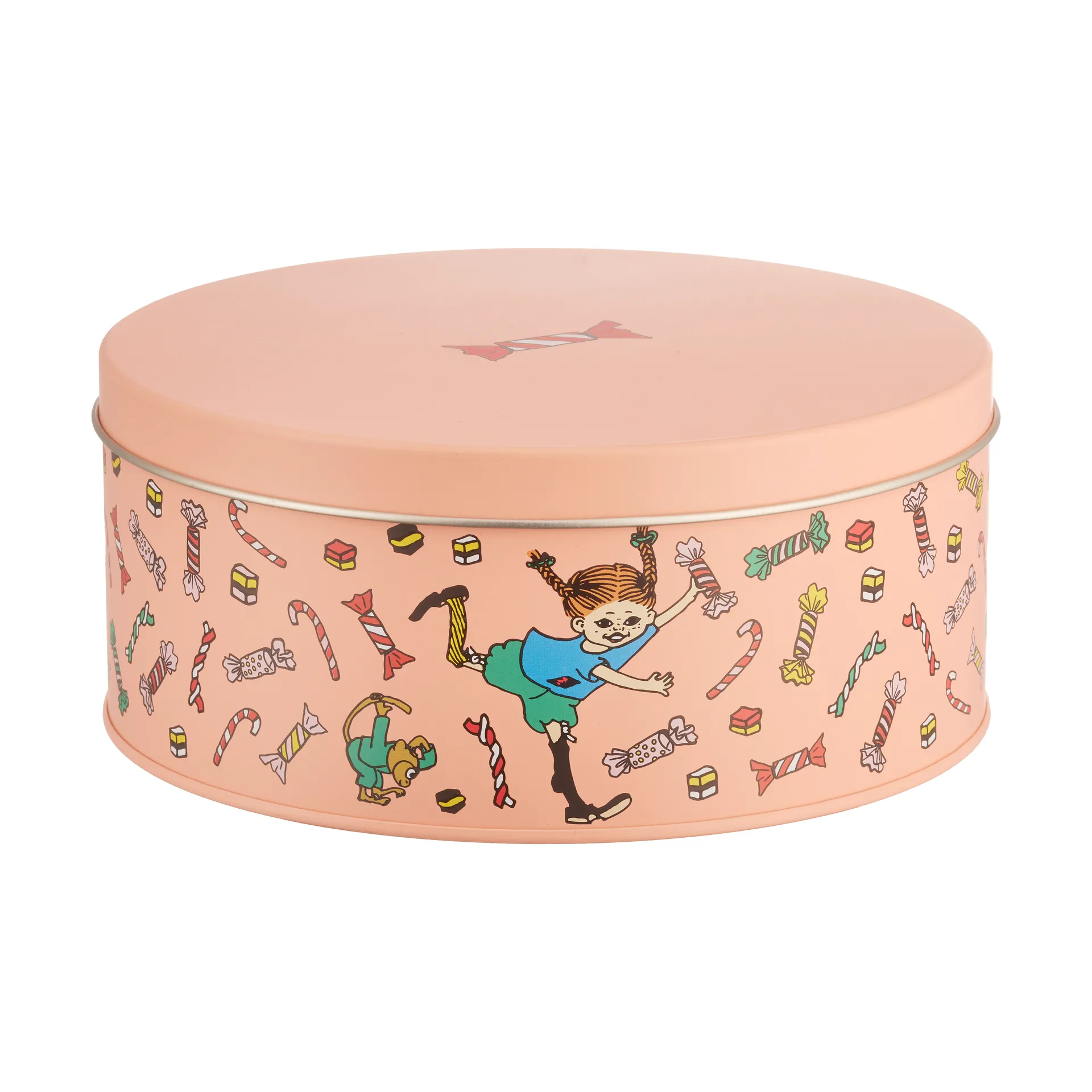 Pojemnik do przechowywania z pokrywką Pippi Ø15 cm, Candy Muurla