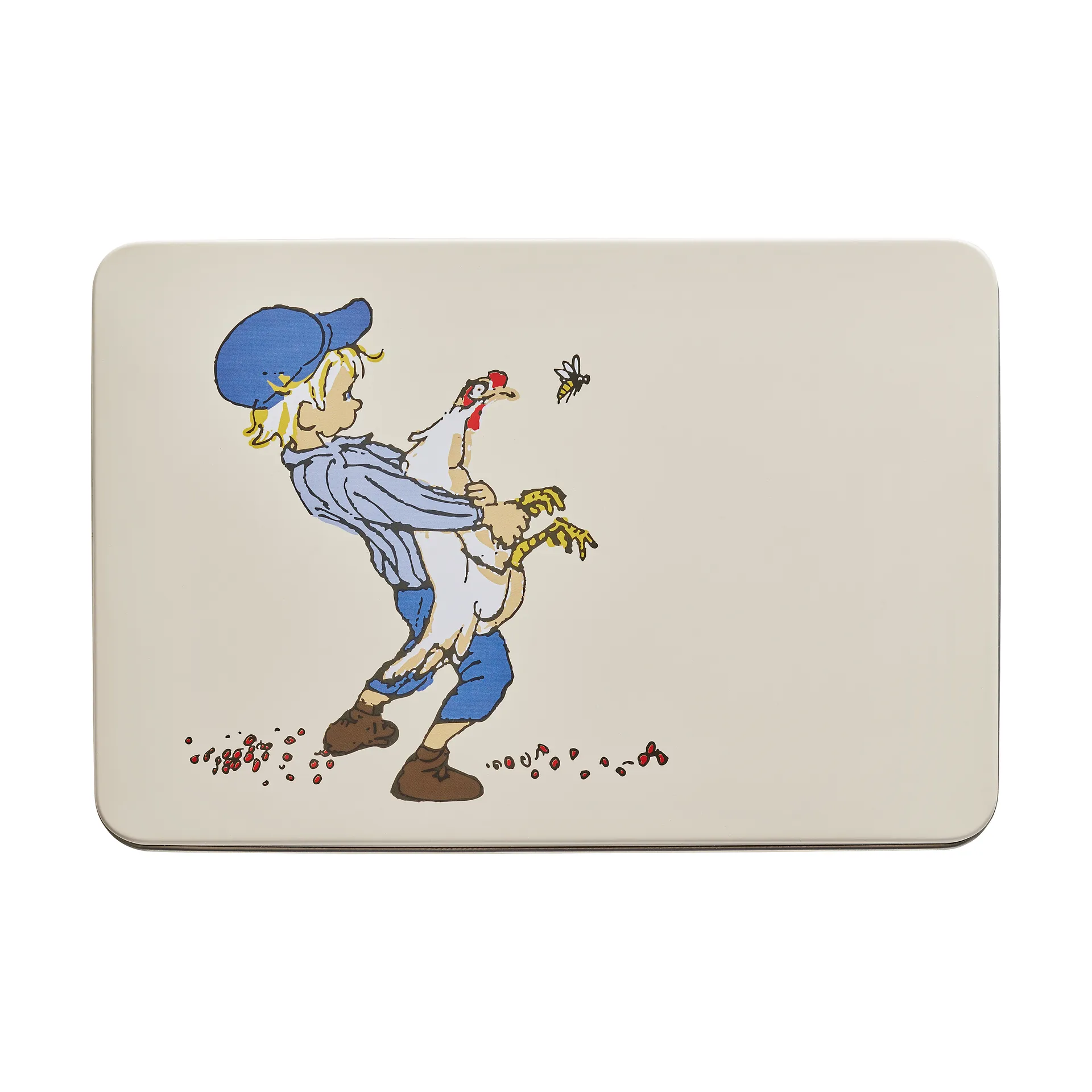 Puszka blaszana Emil 18x12x6 cm, Cluck Cluck Muurla