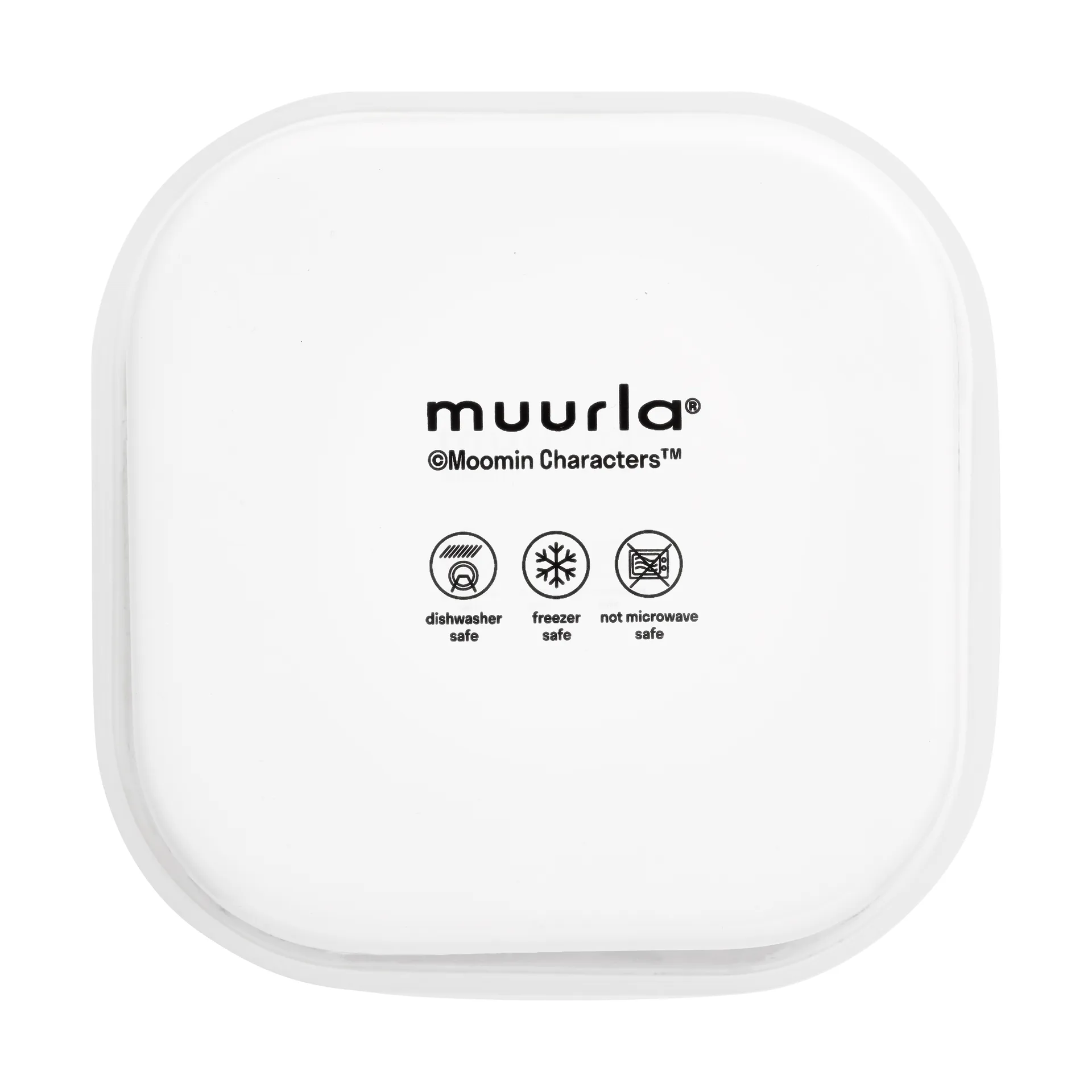 Puszka emaliowana z pokrywką Muminki 0,67 L, Joyfull Apples-red Muurla