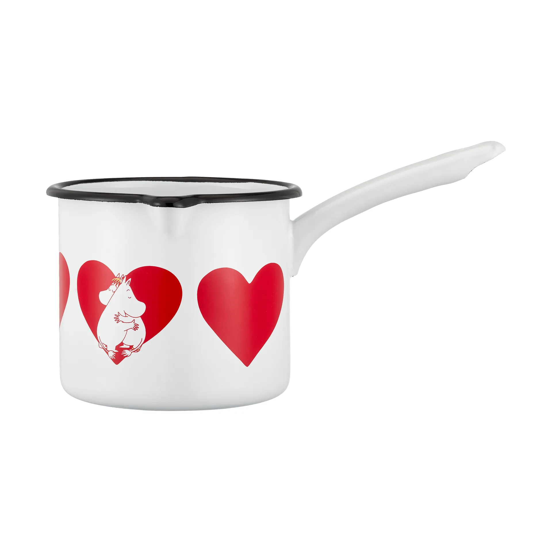 Rondel emaliowany Mumin Heart, 1,3 L Muurla
