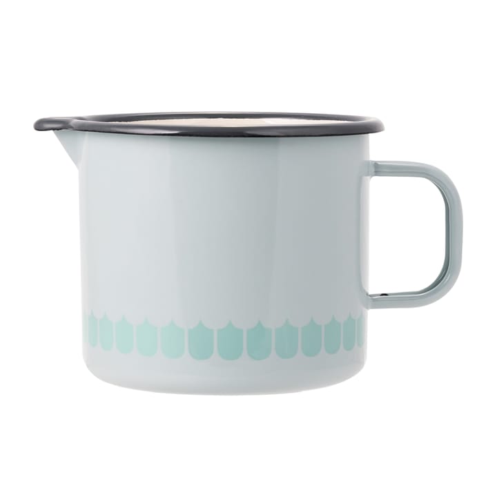 Rondel emaliowany Vappu 1,3 L, Zielony Muurla