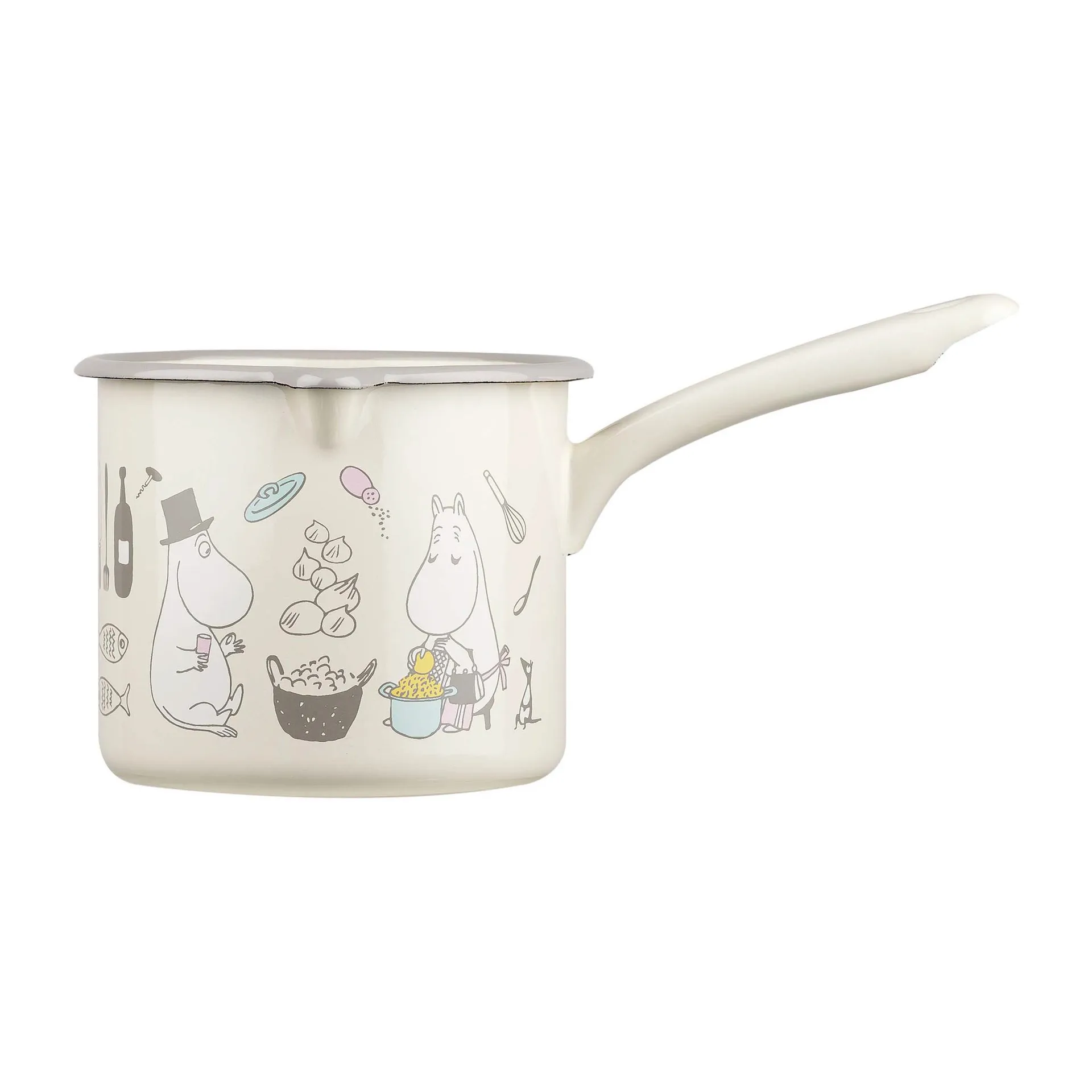 Rondel Moomin Bon Appétit 1,3 l, Beżowy Muurla
