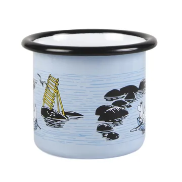 Sommarvind kubek emaliowany - 150 ml - Muurla