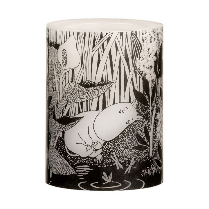 Świeca blokowa Moomin LED 10 cm - The pond - Muurla