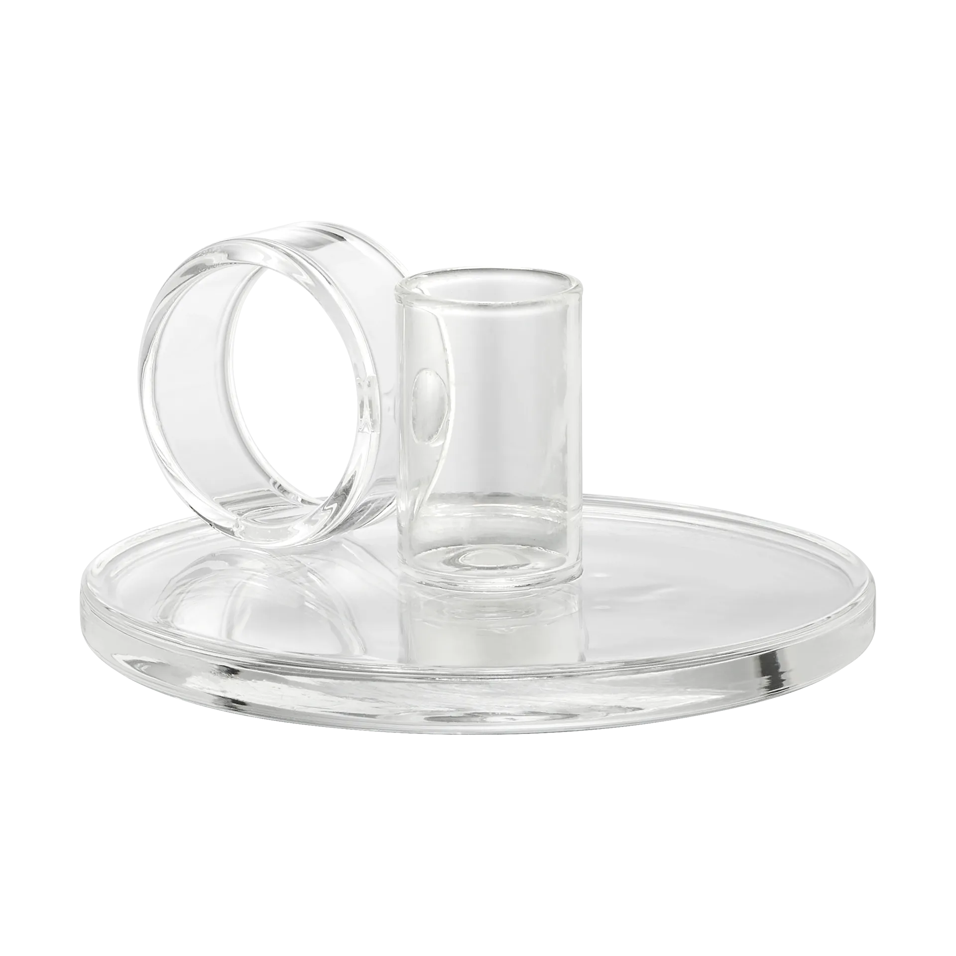 Świecznik Loop Ø11 cm, Klar Muurla