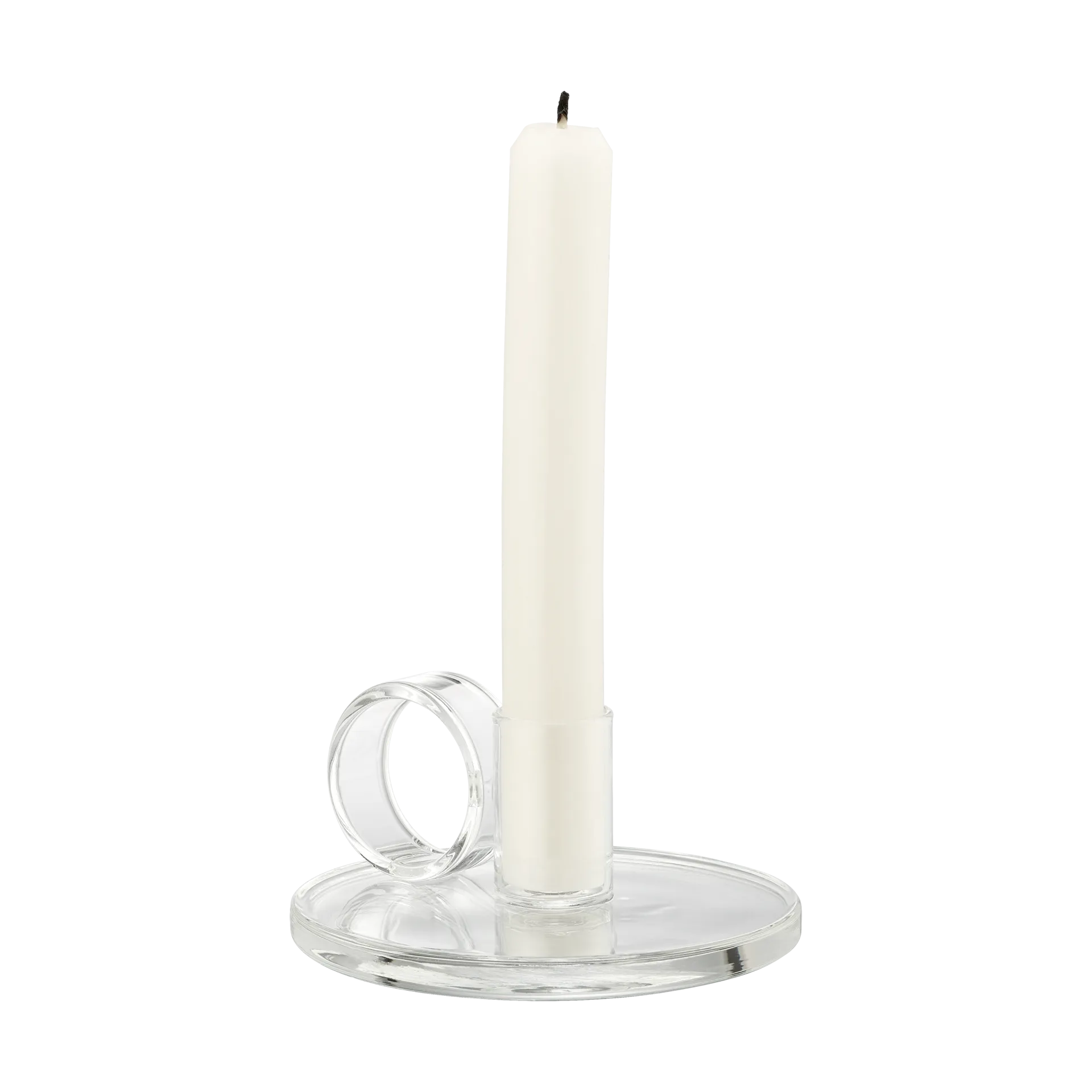 Świecznik Loop Ø11 cm, Klar Muurla