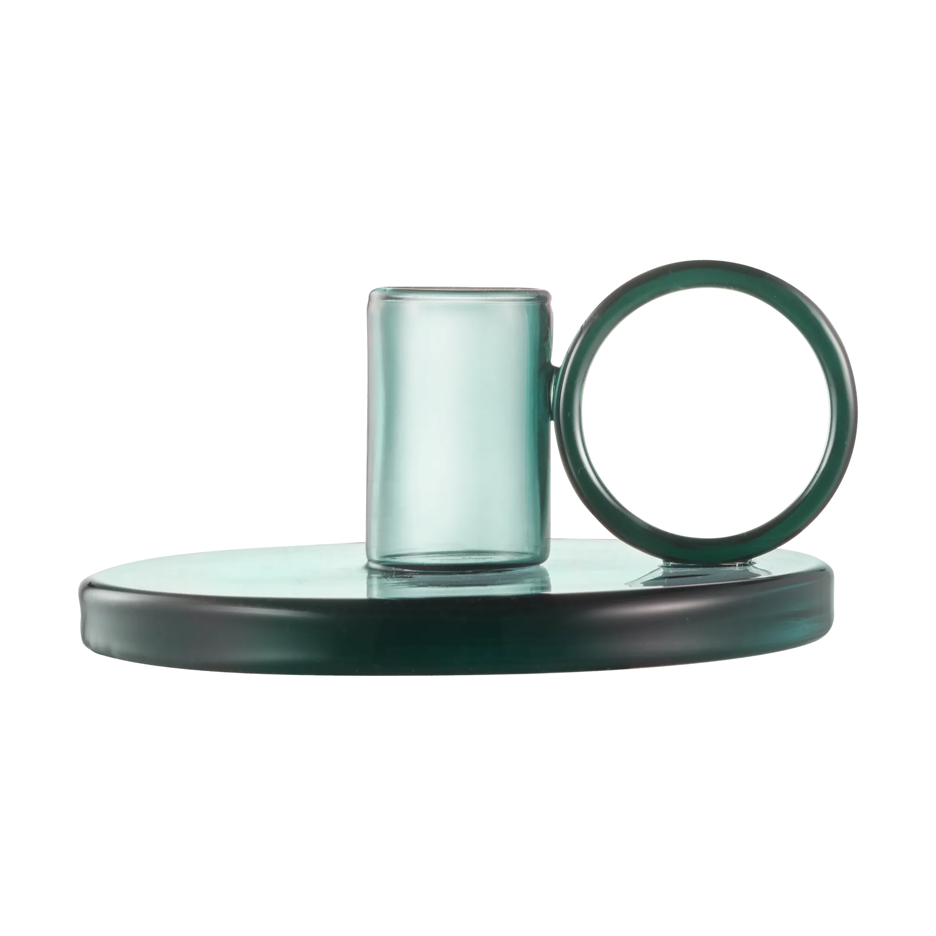 Świecznik Loop Ø11 cm, Teal Muurla