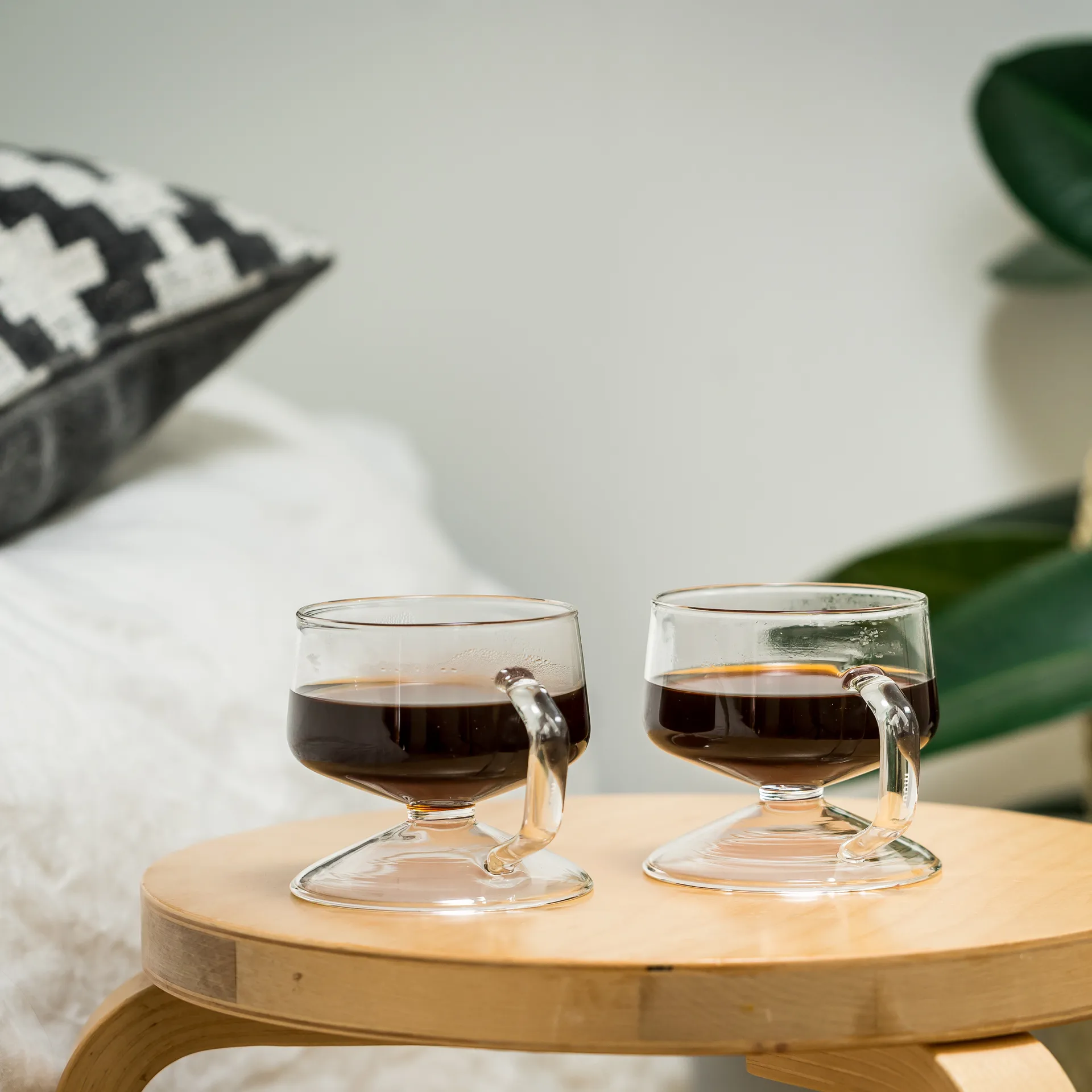 Szklanka do gorących napojów Olo 30 cl 2 szt., Przezroczysta Muurla