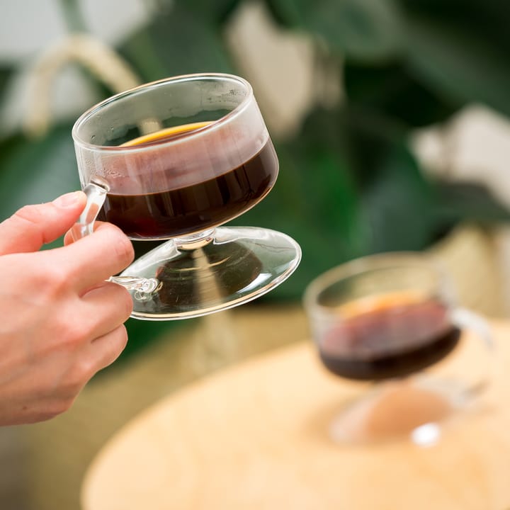 Szklanka do gorących napojów Olo 30 cl 2 szt., Przezroczysta Muurla