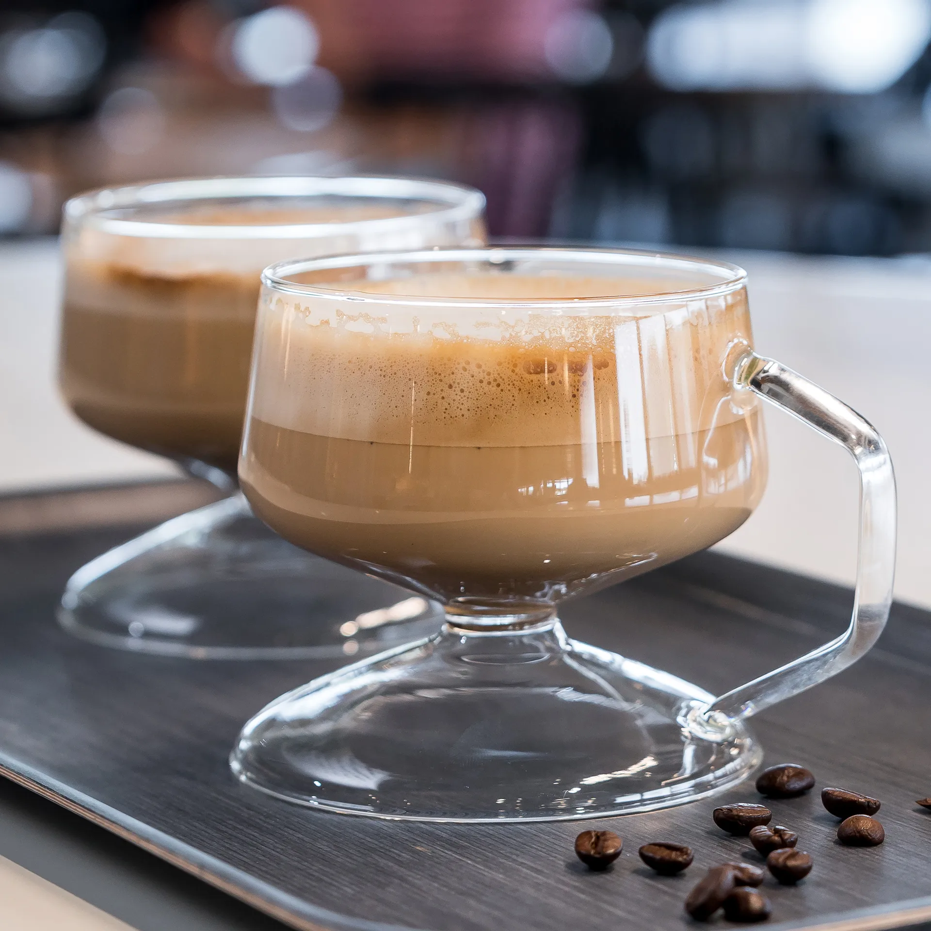 Szklanka do gorących napojów Olo 30 cl 2 szt., Przezroczysta Muurla