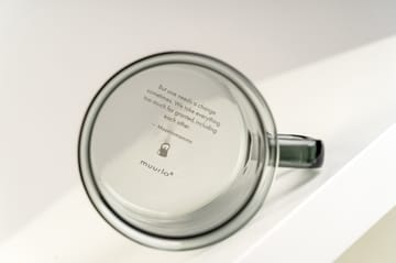 Szklany kubek Mamusia Muminka 35 cl - Szary - Muurla